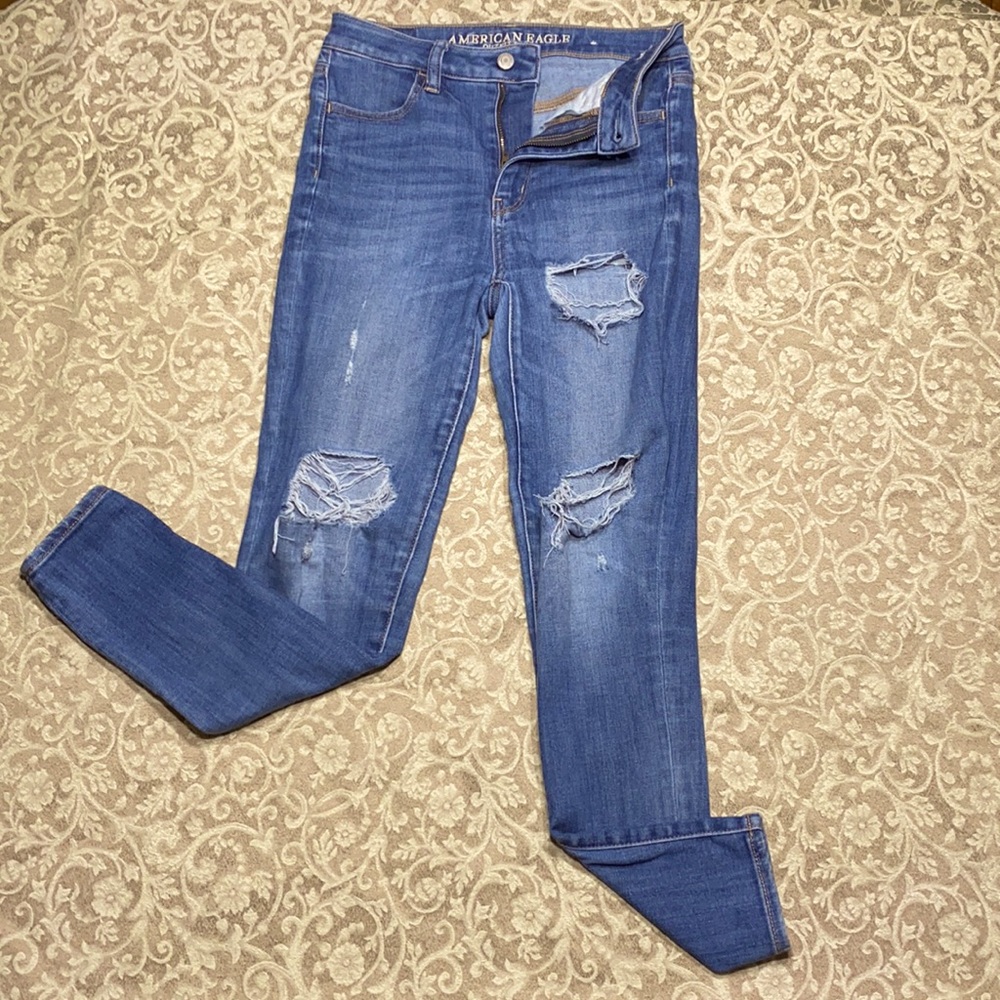 American Eagle Outfitters super hi-rise jeggings